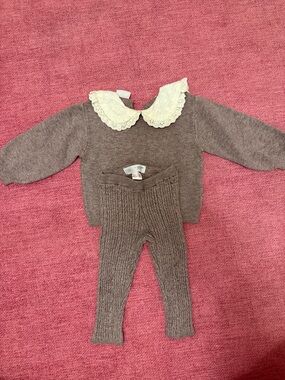 Zara Peter Pan Collar set